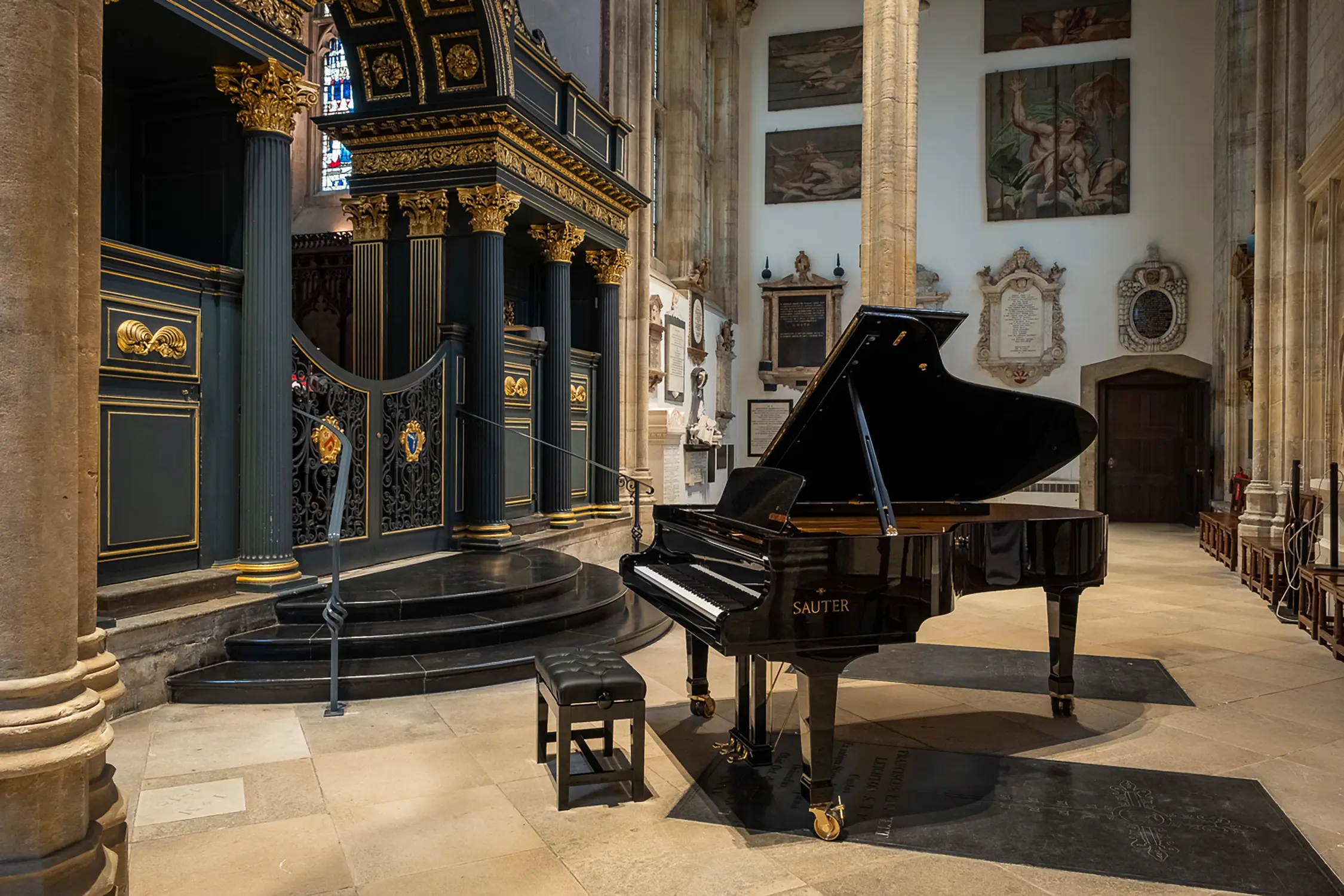 Sauter piano geschiedenis concert