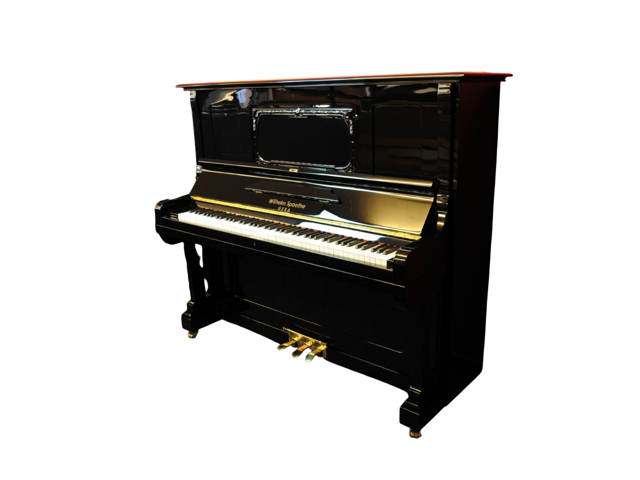 Wilhelm Spaethe piano geschiedenis informatie